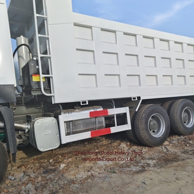 Gebruikte zware dumpertruck 6*4 375 pk Sinotruk HOWO Tipper Truck