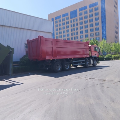 Sinotruk / HOWO Sitrak F3000 A7 371HP 8X4 6X4 Tracotor Handmatige dumpteller Gebruikte truck
