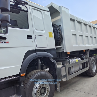 12 wielen Sinotruck 40-60 ton Gebruikte HOWO 8X4 371HP 375HP 380HP Diesel Truck Rechtsrijder Dump Truck