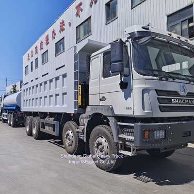 Shacman F3000 Dump Truck Dubbele brug Honderdton King Gordel Airconditioning Anti-Diefstal slot