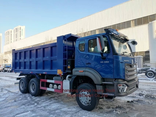 Sinotruk HOWO Nx Tx tweedehands 10 wielen 371 pk 6X4 mijnbouw truck