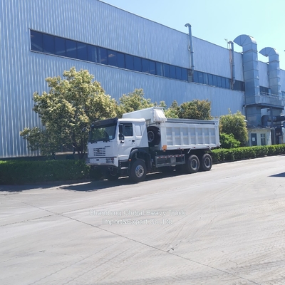 China Sinotruck HOWO 6X4 15 ton 10-wielige kipperwagens 8X4 Wheeler 371PK 375PK Gebruikte Dumper