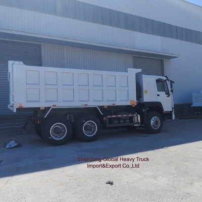 China Sinotruck HOWO 6X4 15 ton 10-wielige kipperwagens 8X4 Wheeler 371PK 375PK Gebruikte Dumper