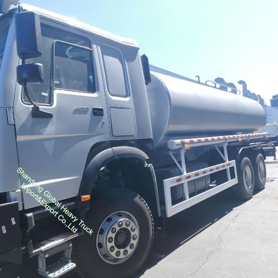 HOWO 6×4 Watertankwagen 20000 Liter Sproeiwagen met Corrosiebestendige Tank