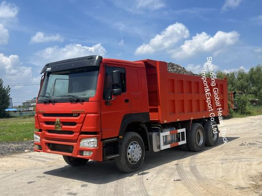 Euro2 Sinotruck 40 ton Gebruikte 10 wielen HOWO Traktorhoofd Trucks Dump Tipper Truck
