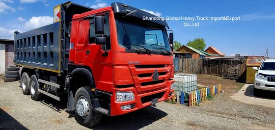 SINOTRUK HOWO Euro 2 371HP-380HP 8X4 6X4 Zware vrachtwagen met dump-tipper
