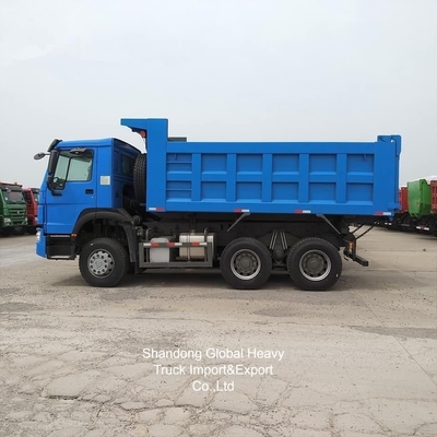 Gebruikelijke Global HOWO Dump Truck Nieuwe blauwe Dump Truck met een grote capaciteit van 35 ton