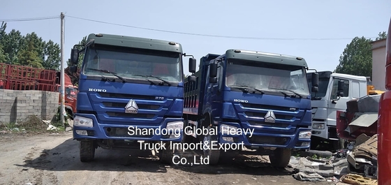 Tweedehands Sinotruk HOWO 371pk/380pk Kipper Vrachtwagens