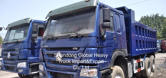 Tweedehands Sinotruk HOWO 371pk/380pk Kipper Vrachtwagens