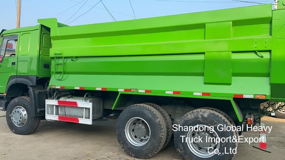 Tweedehands Sinotruk HOWO 6X4/8X4 A7/T7 10/12 Wheeler 371hp 18-25cbm Heavy Duty Tipper Dump truck