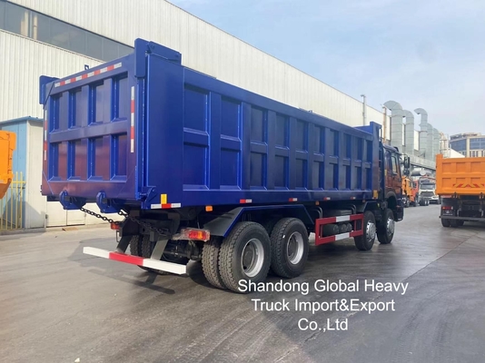 HOWO Truck 8X4 /6X4 Dump Truck Sinotruk Tipper 12 wiel 50 ton Truck Gebruikte Dump Truck