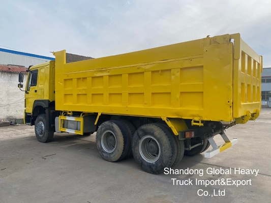 Gebruikte Sinotruk HOWO 6X4/8X4 A7/T7 10/12 Wheeler 371pk/380pk 18-25cbm Zware Kipper Vrachtwagen