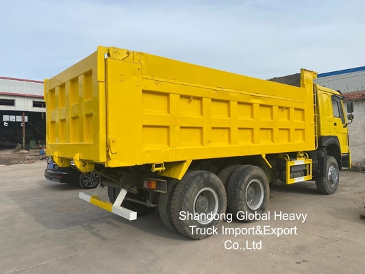 Gebruikte Sinotruk HOWO 6X4/8X4 A7/T7 10/12 Wheeler 371pk/380pk 18-25cbm Zware Kipper Vrachtwagen