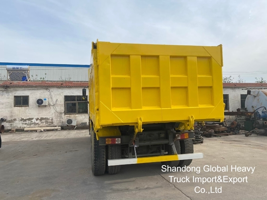 Gebruikte Sinotruk HOWO 6X4/8X4 A7/T7 10/12 Wheeler 371pk/380pk 18-25cbm Zware Kipper Vrachtwagen