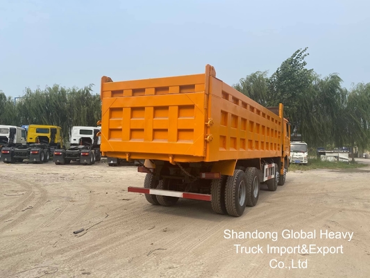 Tweedehands Sinotruk HOWO Sitrak Shacman 8*4 F3000 X3000 Kipper Vrachtwagens