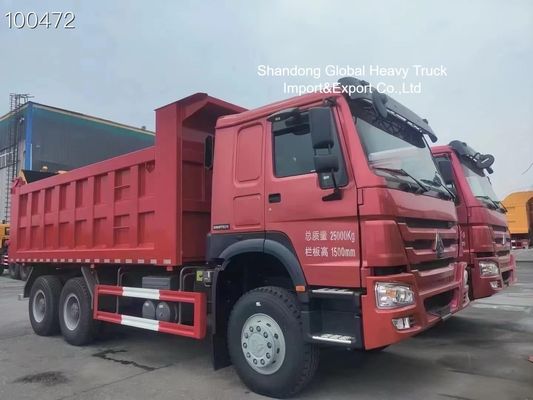 Shacman TX 6×4 Dump Truck with Weichai Engine and Reinforced Chassis for Ghana Mining Projects