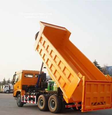 Shacman TX 6×4 dumptruck met Weichai-motor en versterkt chassis voor zwaar transport