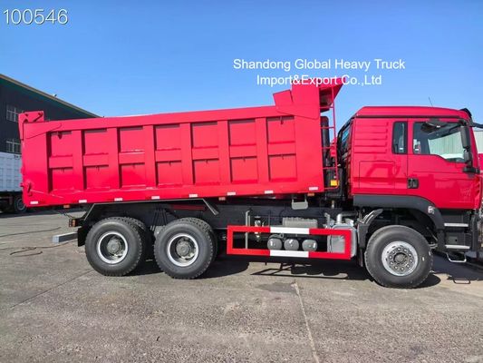 HOWO 8x4 zware tippertruck met 420 pk motor, versterkt 8x4 chassis en hoogwaardig stalen vrachtkarosserie voor Tanzania Mining