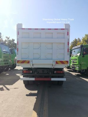 Shacman 8×4 dumptruck met 420 pk motor en hoge sterkte stalen carrosserie voor Zambia Mining