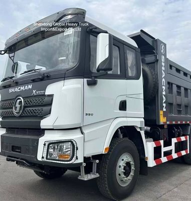 Shacman 8×4 dumptruck met 420 pk motor en hoge sterkte stalen carrosserie voor Zambia Mining