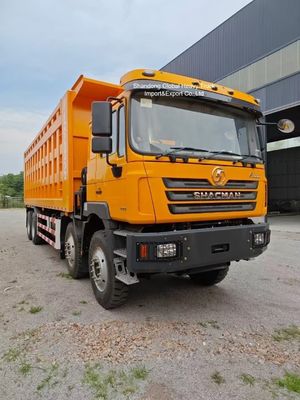 Shacman F3000 Heavy Duty Dump Truck met 50 ton nuttige lading 12 voorwaarts + 2 achterwaarts handgeschakelde transmissie en 500 liter brandstoftank