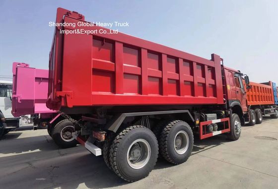 Heavy Duty HOWO 8×4 Dump Truck met 420 pk motor en versterkt chassis voor Tanzania Mining