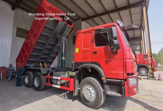 China Original Brand HOWO / Shacman 380hp/371hp 6X4 8X4 10/12 Wielen Mining Dump Truck