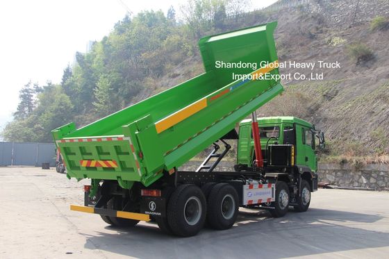 Sinotruk HOWO 8×4 dumptruck met 420 pk motor en versterkte lading voor zware mijnbouw