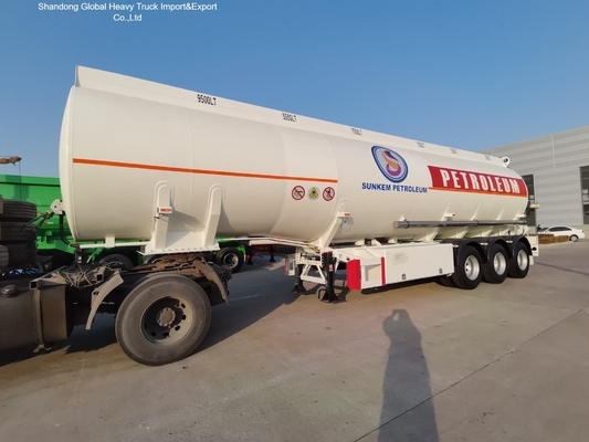 3-assige zware brandstoftankwagen oplegger 50000L capaciteit