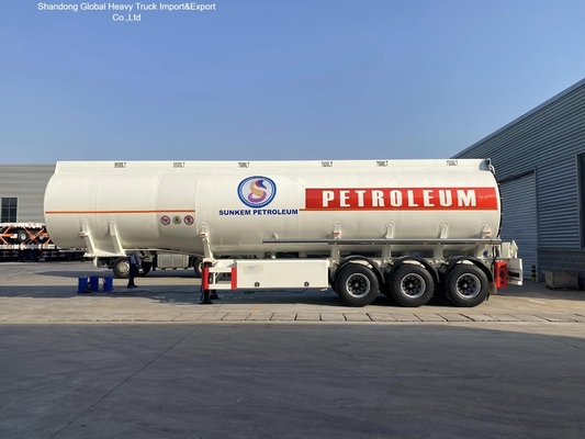 3-assige zware brandstoftankwagen oplegger 50000L capaciteit