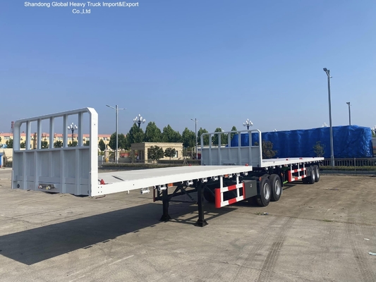 3-assige dieplader oplegger 40FT 60T zwaar werk voor de bouw