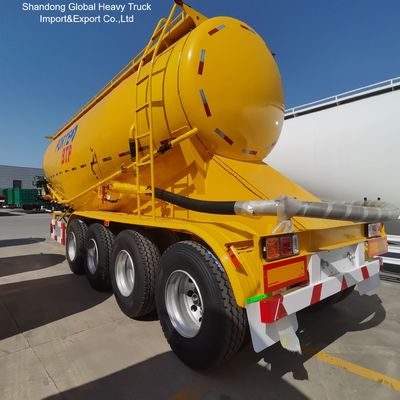 4-assige cement bulker aanhanger 40-80t capaciteit ECE CE-gecertificeerd