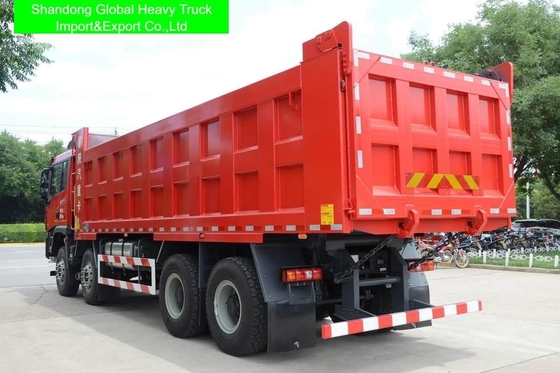 Shacman F3000 X3000 H3000 M3000 HOWO 371 380 375 8X4 Zware Dumper Kipper Vrachtwagen