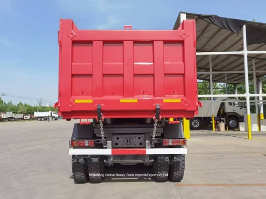 HOWO Dump Truck Tipper Truck 371HP 375HP 8X4 40t-60t laden met uitstekende conditie voor Afrika