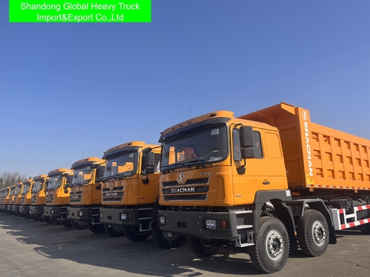 Shacman F3000 10 Wheeler 380HP Kipper Vrachtwagen 30cbm 30ton 6X4 Gebruikte Dumper