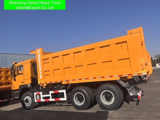 Shacman F3000 10 Wheeler 380HP Kipper Vrachtwagen 30cbm 30ton 6X4 Gebruikte Dumper
