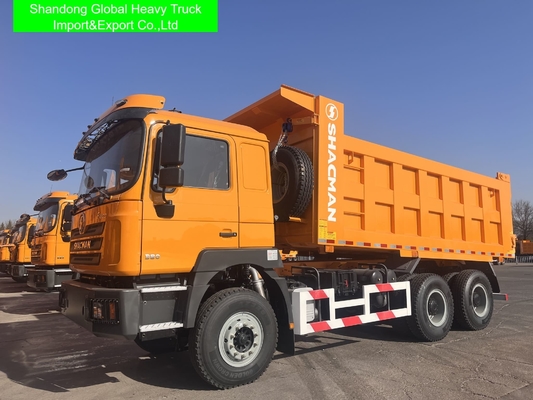 China Shacman F3000 H3000 Vrachtwagen 400PK 20 Ton 6x4 10Wielen Shacman Gebruikte Dumper Kipper Vrachtwagen Prijs te Koop