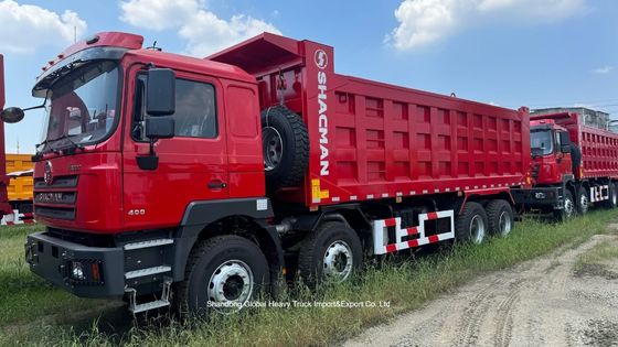 Shacman F3000 8x4 40 ton dumptruck met 400 pk motor