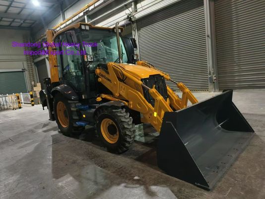 Liugong 777A Mini Wheel Backhoe Loader 2.5t Bucket Load