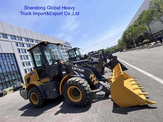 XCMG LW180K 1,8 Ton Wiellader voor Weg- en Mijnbouw