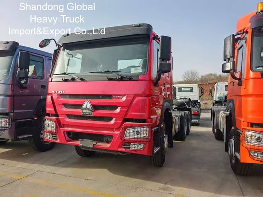 HOWO 6x4 trekker 400 pk Diesel handgeschakelde transmissie