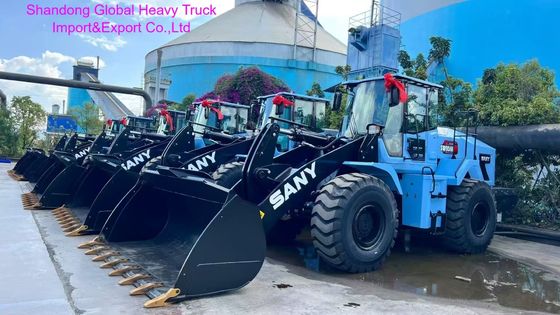 Brandnieuwe SANY SW955K-S 5.5T Rated Load Wheel Loader met 3.0m3 Bucket Capacity en 162kW Power