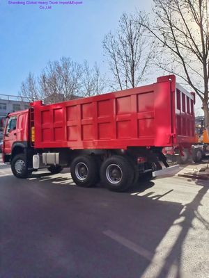 Shacman F3000 6X4 Zware Dump Truck met Euro2 Emissie 400L Brandstoftank en F3000 Cabine met Slaapcabine