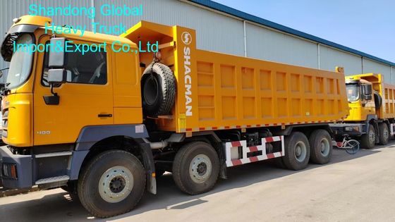 Shacman F3000 8×4 Dumper met 400 pk Dieselmotor en Voorhef-stijl voor Zwaar Bouwwerk