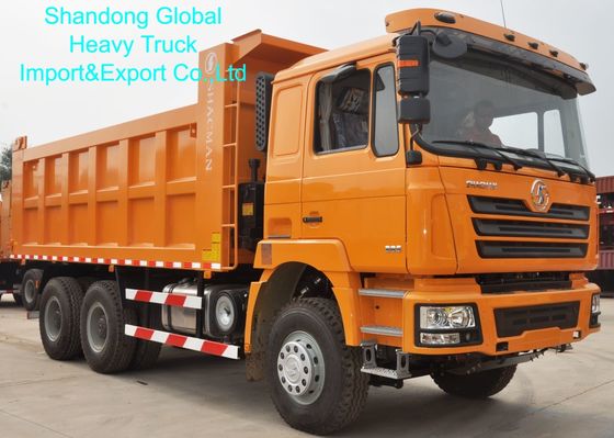Shacman F3000 Dumper met Euro 3 Emissienorm, 400 PK Motor en 6x4 Aandrijving voor Zwaar Mijnbouwgebruik