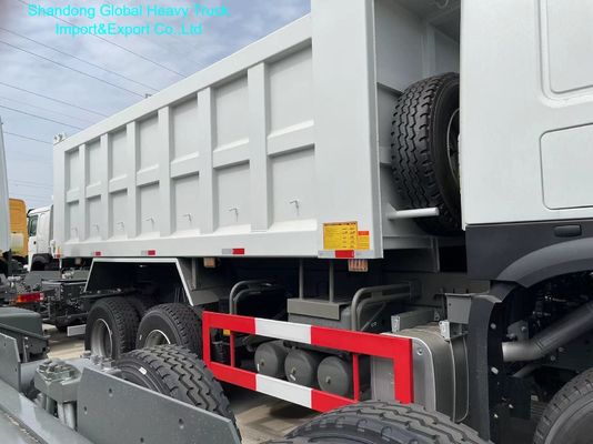 Model 2025 Sino Diesel Dump Truck met een laadvermogen van 30-60 ton en een motor van 371 pk