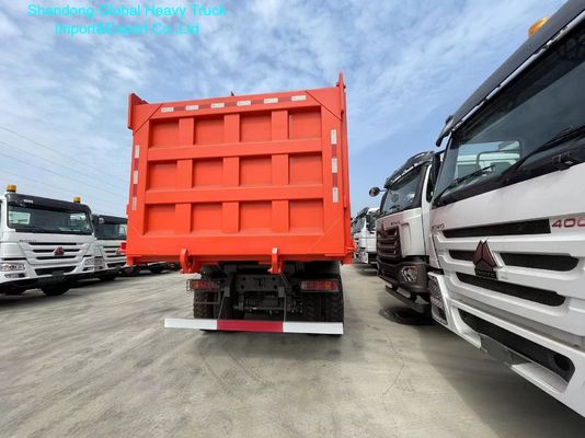 Model 2025 Sino Diesel Dump Truck met een laadvermogen van 30-60 ton en een motor van 371 pk
