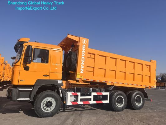 Shacman F3000 380HP 6X4 10 wielen zware dumptruck voor mijnbouw en bouw
