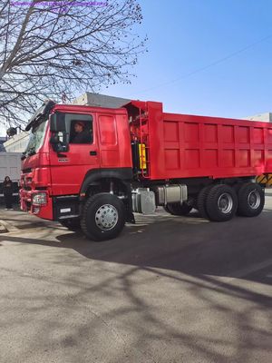 Heavy Duty HOWO Dump Truck 400 pk 35-40 ton Vermogen 8600 × 2300 × 1500 mm Cargo Box