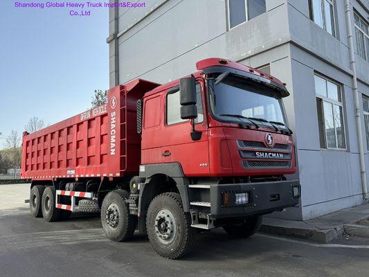 Shacman X3000 F3000 dumptruck met 45-50 ton laadvermogen MAN 9.5T vooras en 16T achteras voor zwaar werk